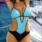 Plus Minus Co Bathing Suits Woman Thong One Piece Swimsuit Plus Size, view 5