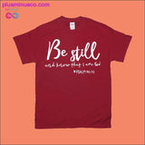 Plus Minus Co Be Still And Know That I Am God Psalm 46:10 Sweatshirts, view 2