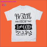 Plus Minus Co Be Still And Know That I Am God Psalm 46:10 Sweatshirts, view 3