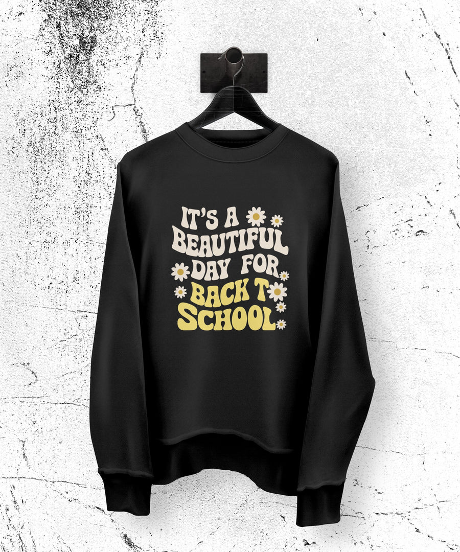 Plus Minus Co Beautiful Day Back to School T-Shirt - Cute School Year Tee