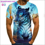 Plus Minus Co 3D Print T Shirt For Men, Cool and Funny Men's Shirt, view 4