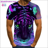 Plus Minus Co 3D Print T Shirt For Men, Cool and Funny Men's Shirt, view 5