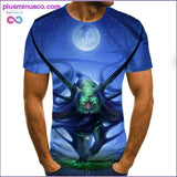 Plus Minus Co 3D Print T Shirt For Men, Cool and Funny Men's Shirt, view 6