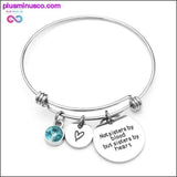 Plus Minus Co Best Friend Birthday Gift Birthstone Charm Bracelet for, view 3