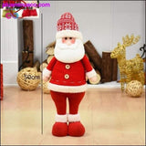 Plus Minus Co Big Size Retractable Christmas Dolls, Santa Claus, Snowman and Elk Figurines, view 2