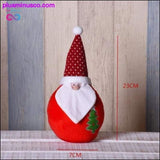 Plus Minus Co Big Size Retractable Christmas Dolls, Santa Claus, Snowman and Elk Figurines, view 5