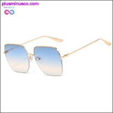 Plus Minus Co Big Square Sunglasses Women, view 4