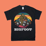 Plus Minus Co Bigfoot Atv Ride | Retro T-Shirts, ATV Gift, Quad gift, Quad T-Shirt, Atv riding, Atv racing, ATV Gift, view 2