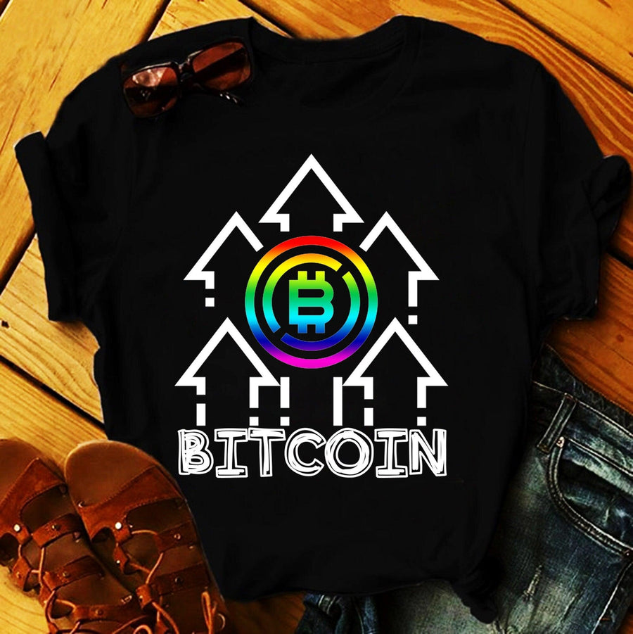 Plus Minus Co Bitcoin Graphic Shirt, Crypto Shirt, Bitcoin Tee Shirt, Investor Shirt, Digital Money, Statement Shirt, BTC T-shirt, Cryptocurrency Shirt