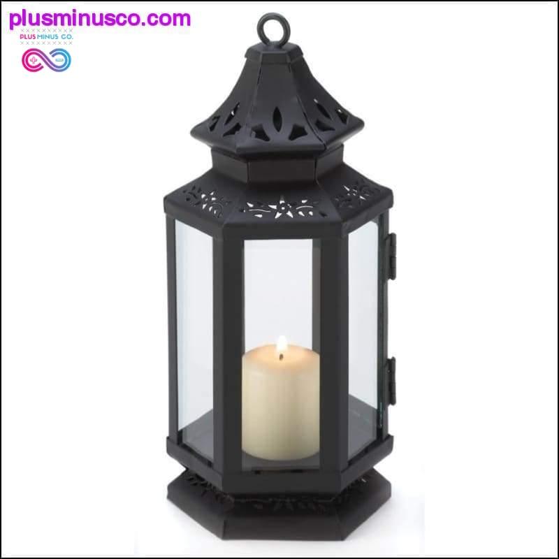 Plus Minus Co Black Stagecoach Lantern ll PlusMinusco.com