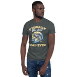 Plus Minus Co BlackUnisex6400T Ofishally best dad ever, view 3