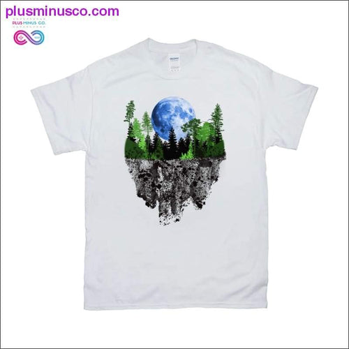 Plus Minus Co Blue Moon T-Shirts
