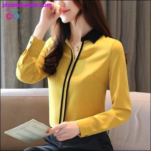Plus Minus Co Blusas mujer de moda womens tops and blouses ladies