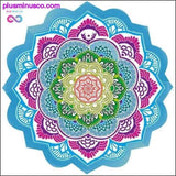 Plus Minus Co Bohemian Mandala Round Beach Tapestry/ Hippie Yoga Mat, view 4