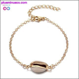Plus Minus Co Bohemian Shell Map Turtle Bracelet Set, Retro Geometric, view 3