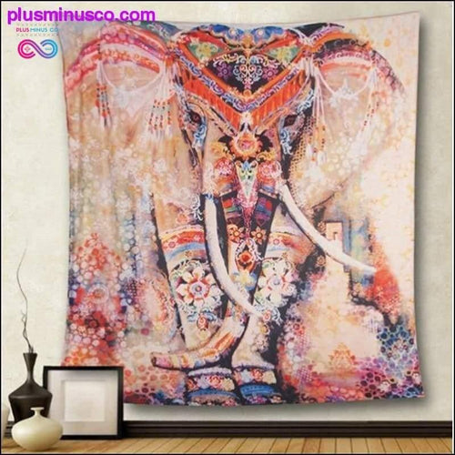 Plus Minus Co Boho Mandala Tapestry Wall Hanging Witchcraft Wall Cloth