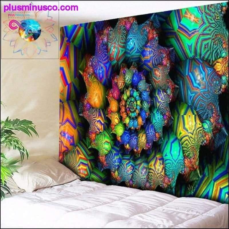 Plus Minus Co Boho Wall Decor Indian Mandala Tapestry Hippie Wall Hanging