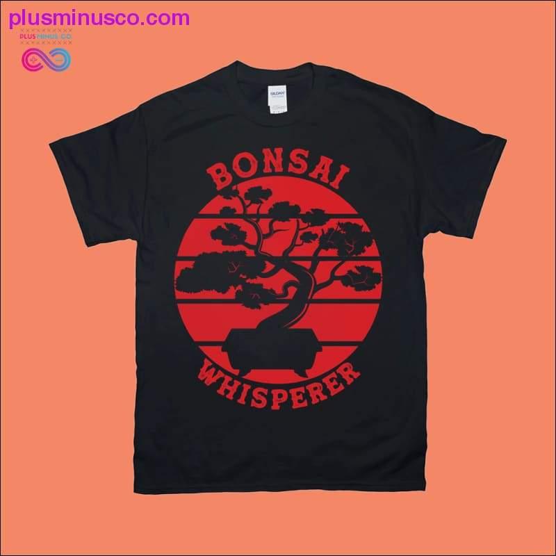 Plus Minus Co Bonsai Whisperer | Retro Sunset T-Shirts