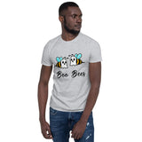 Plus Minus Co Boo bees desgin Boo Bees Let It Be Funny Love Bees Funny Novelty Slogan Women T-shirt, view 3