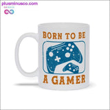 Plus Minus Co Born to be a Gamer Mugs, view 2