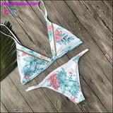 Plus Minus Co Brazilian Bikini Set Women Swimsuit Bandage Sexy Beach, view 2
