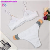 Plus Minus Co Brazilian Bikini Swimwear Women Swimsuit Sexy Push Up Bikini, view 3