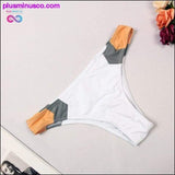 Plus Minus Co Brazilian Bikini Swimwear Women Swimsuit Sexy Push Up Bikini, view 5