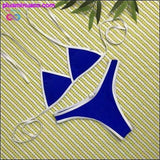 Plus Minus Co Brazilian Bikinis Women Swimwear Beach Bathing Suit Push Up, view 2