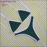Plus Minus Co Brazilian Bikinis Women Swimwear Beach Bathing Suit Push Up, view 3