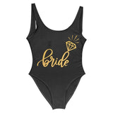Plus Minus Co Bride Tribe Print One Piece Swimsuit For Women Bathing suit, view 5
