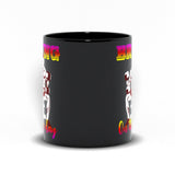 Plus Minus Co Bring On The Day Black Mugs,Men's Weight Lifting, Athletic T-Shirt, Gym Workout, Fitness Sports, view 2