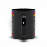 Plus Minus Co Bring On The Day Black Mugs,Men's Weight Lifting, Athletic T-Shirt, Gym Workout, Fitness Sports, view 3