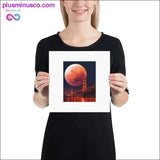 Plus Minus Co Brooklyn Bridge On Super-moon Eclipse Paper Matte poster, view 2