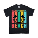 Plus Minus Co California Beach | Retro T-Shirts,Island Life T-Shirt | Summer Shirt | Vacation Shirt, view 2