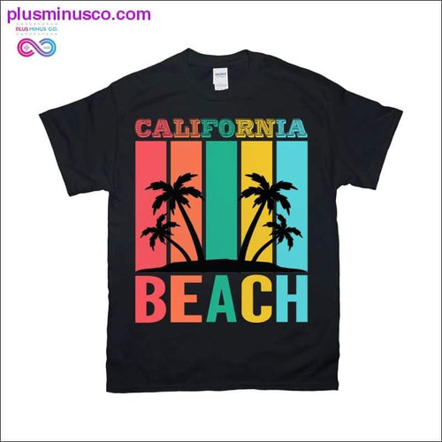 Plus Minus Co California Beach | Retro T-Shirts
