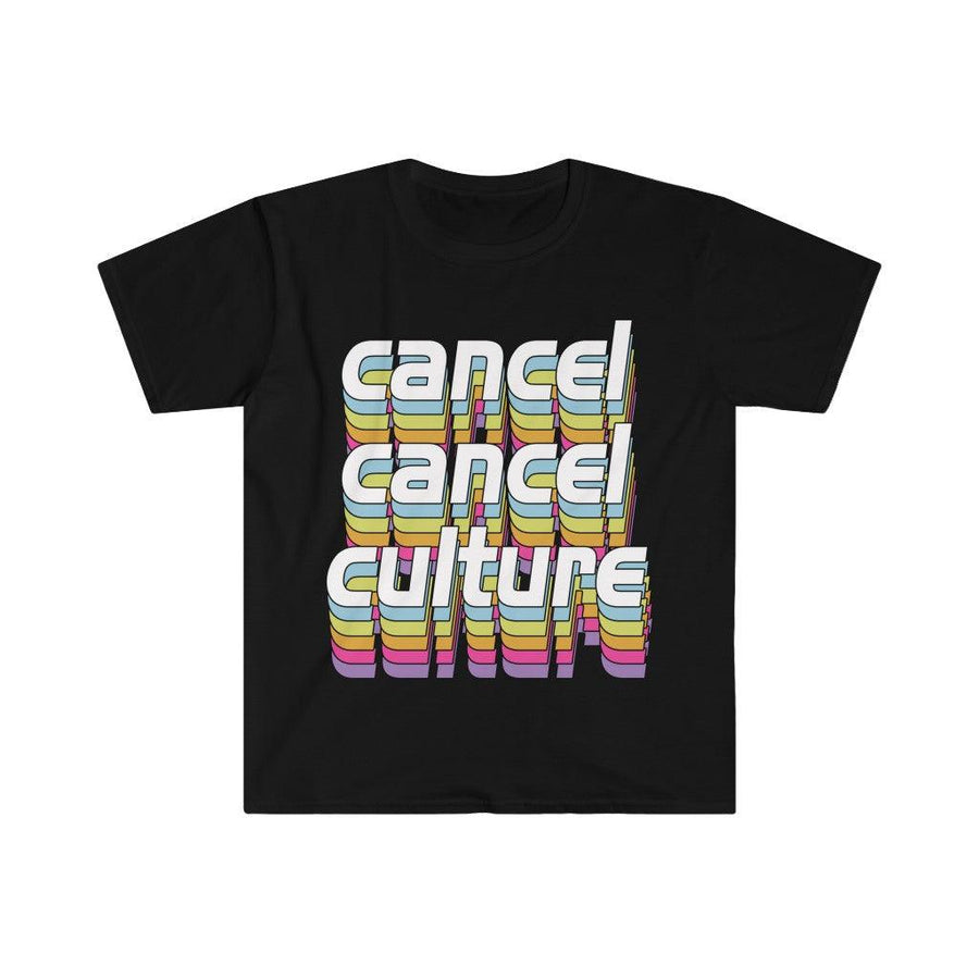 Plus Minus Co Cancel Cancel Culture T-Shirts, Anti Cancel Culture, Freedom Of Speech First Amendment Tee | Right To Opinion| Speak Your Truth, Not Woke
