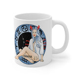 Plus Minus Co Cancer Zodiac Mug, Cancer Mug, June 21 to July 22 born Zodiac Gift, Zodiac Sign, Horoscope Gift, Astrology Gift, Mug || Cancer birth, view 5