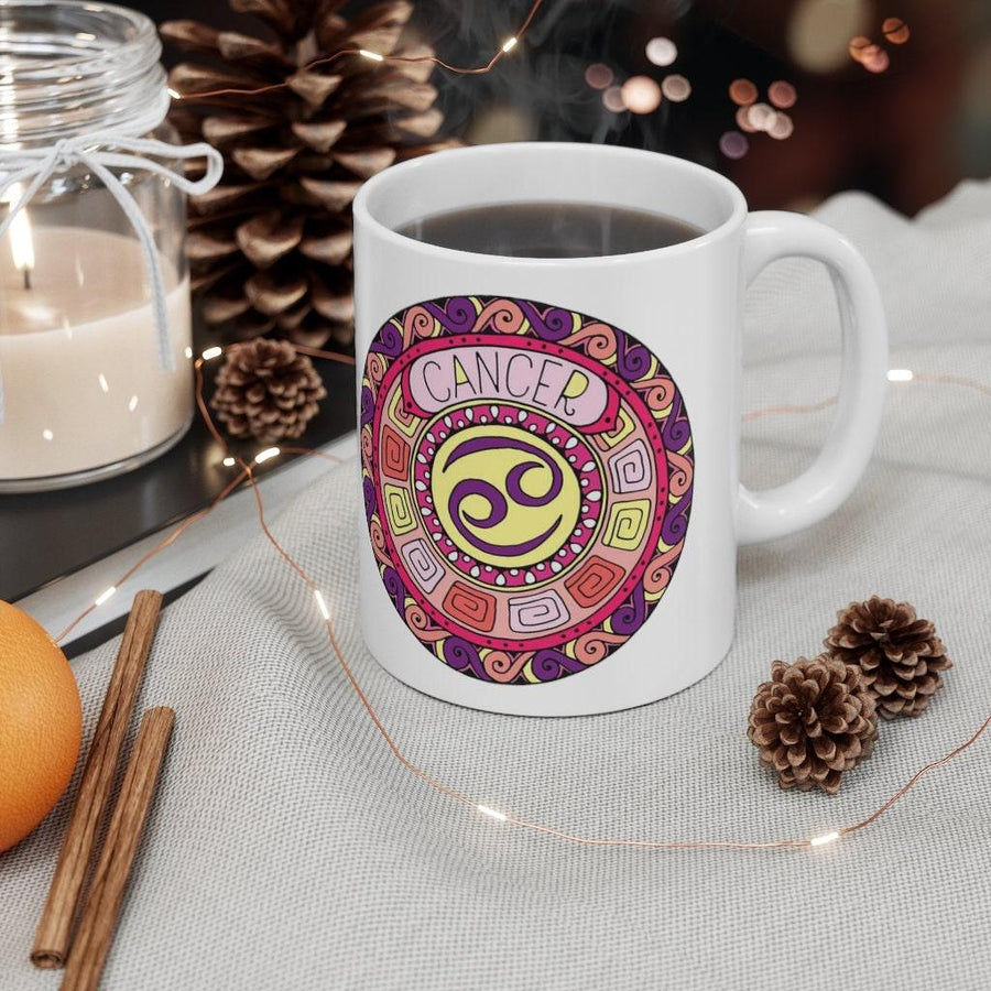 Plus Minus Co Cancer Zodiac Mug, Cancer Mug, June 21 to July 22 born Zodiac Gift, Zodiac Sign, Horoscope Gift, Astrology Gift, Mug || Cancer birthday