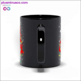 Plus Minus Co Cardinal Bird Christmas Tree Black Mugs, view 3