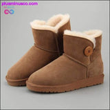 Plus Minus Co Casual classic warm wear-resistant anti-slip Genuine Leather, view 5