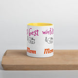 Plus Minus Co Cat Lover Gift, Cat Mom Mug, Cat Mug For Mom, Cat Coffee Mug, Cat Mug Ceramic, Gifts for cat lovers, World Best Cat Mom, view 2