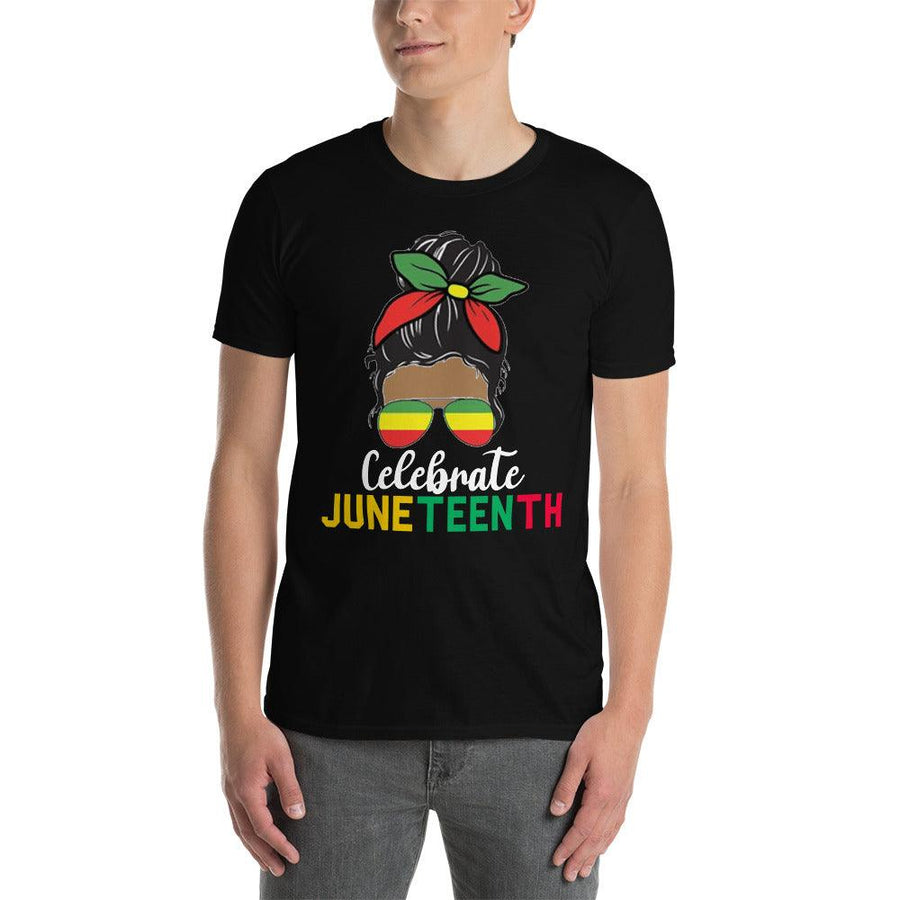 Plus Minus Co celeberate junteenth pride afro american, T-shirt