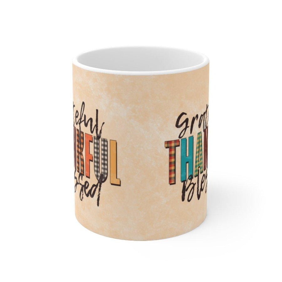 Plus Minus Co Thanksgiving, Be Thankful Mug, Thanksgiving mug, Thanksgiving gifts, Fall Mug, Autumn Coffee Mug, Holiday Mug Happy Thanksgiving, Happy Fall