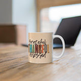 Plus Minus Co Thanksgiving, Be Thankful Mug, Thanksgiving mug, Thanksgiving gifts, Fall Mug, Autumn Coffee Mug, Holiday Mug Happy Thanksgiving, Happy Fall, view 6