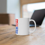 Plus Minus Co Ceramic Mug 11oz, view 6