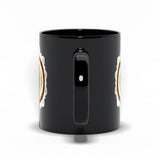 Plus Minus Co Chakra Black Mugs, view 3