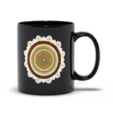 Plus Minus Co Chakra Black Mugs, view 5