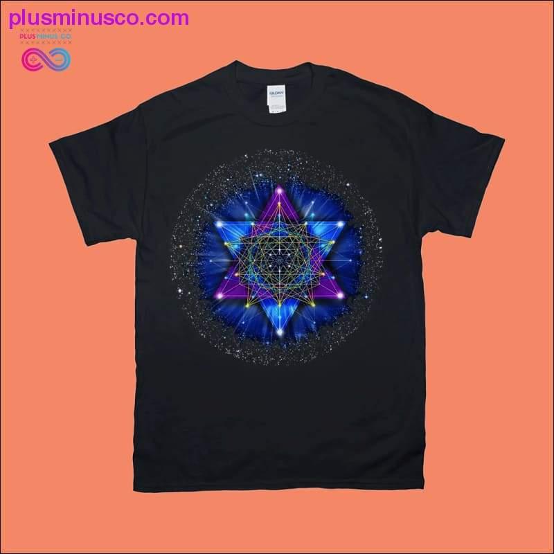 Plus Minus Co Chakra Black T-Shirts