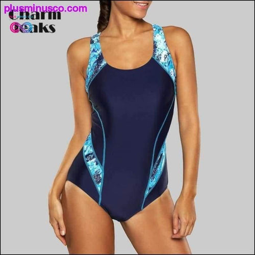 Plus Minus Co Charmleaks One Piece Women Sports Swimwear Sports Swimsuit