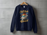 Plus Minus Co Chill Mode Activated Dog on Beach T-Shirt - Relaxed Summer Vibes Tee, view 3